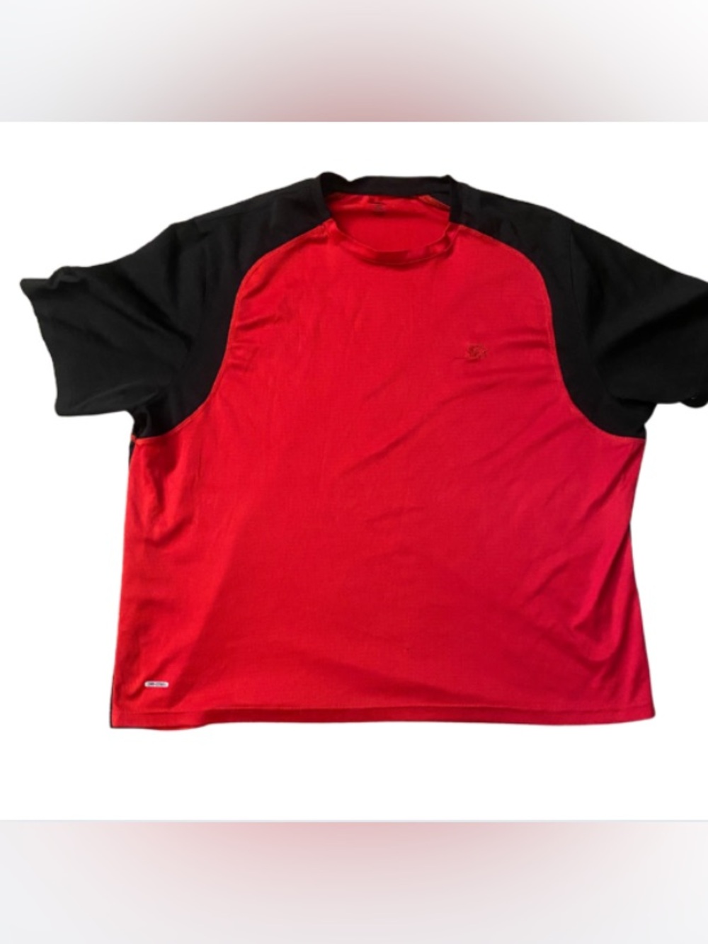 STARTER Red and Black Short Sleeve Athletic Men’s Tee